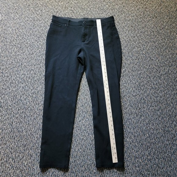 Chico's Black Stretch Dress Pants Size 10 - Picture 7 of 14